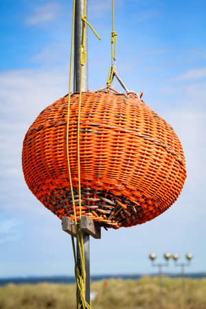 balloon of lifeguard on the baltic sea