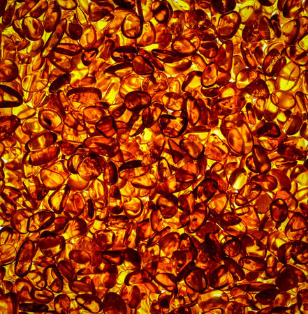 Close up of amber in different variationsの写真素材
