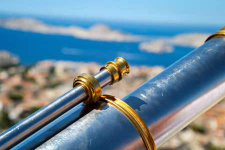 Detail of a telescope