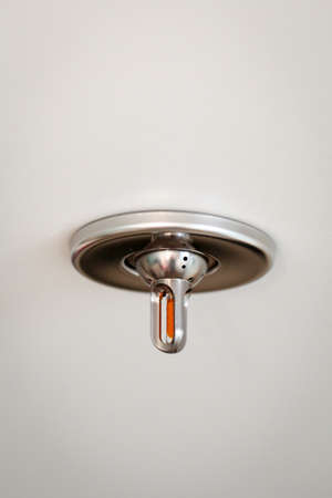 A view, detail view of a sprinklers, for firefighters
