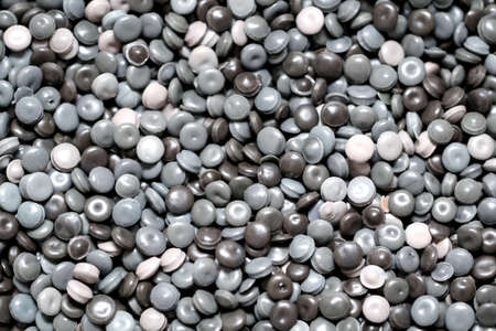 Polyethylene granules for the production of plastics such as foils, toys and others