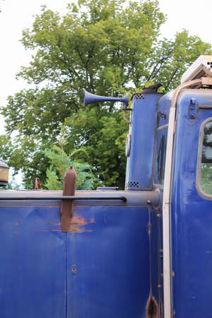 Details of a shunter, a company locomotive.