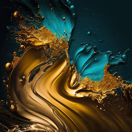 Golden Azureの写真素材