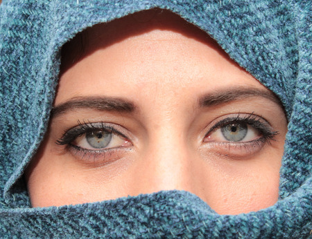 Mysterious Womanの写真素材