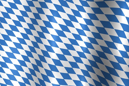 Bavaria Germany National Flag in Blue and White Textureの写真素材