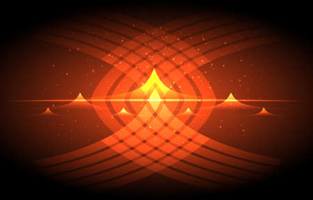 Abstract geometrical futuristic background for your design.のイラスト素材