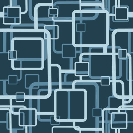 Abstract geometrical seamless pattern. No gradients used.のイラスト素材