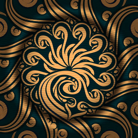 Abstract Eastern textile background. Colorful illustration.のイラスト素材