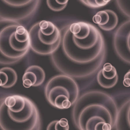 Circles effortless background. Abstract seamless pattern with shiny glow effect. Vector illustrationのイラスト素材