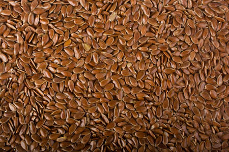 Flax seedsの写真素材