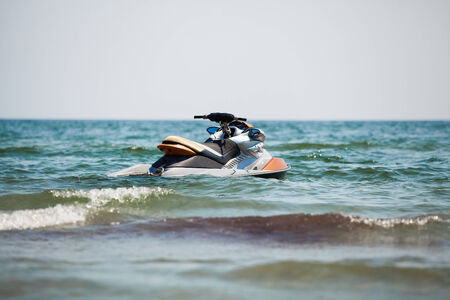 jet ski on the sea