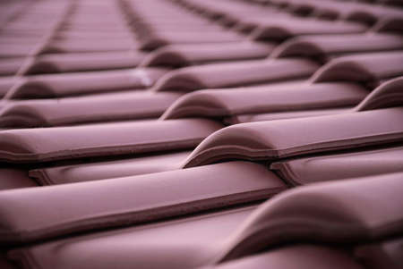 Roof Tile abstract backgroundの写真素材