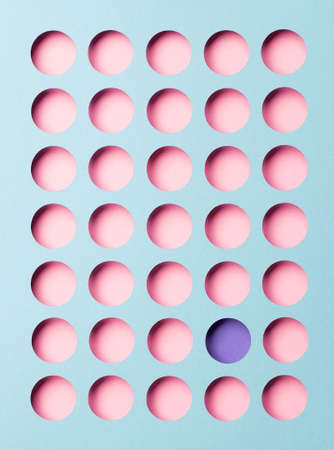 Colorful circle patternsの写真素材