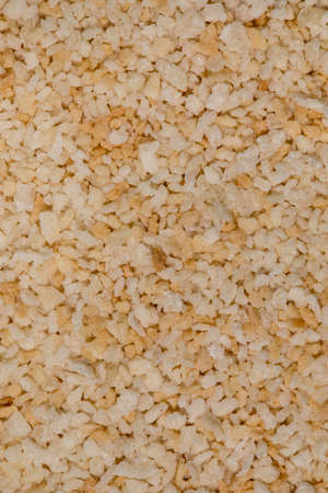 Close-up of bread crumbs