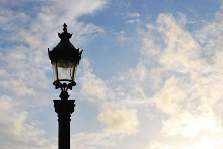 Light on a bridgeの写真素材