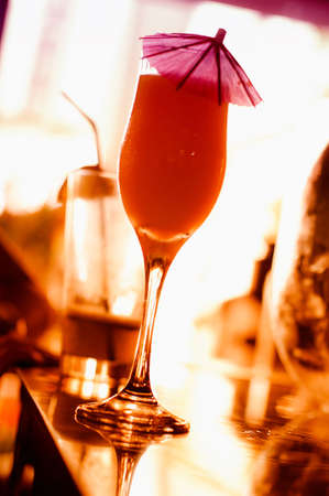 Havana cocktail waiting to be served,の写真素材