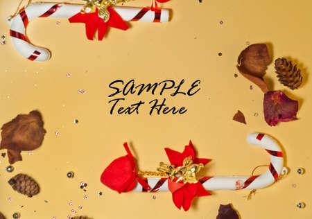 Sample text for holidaysの写真素材
