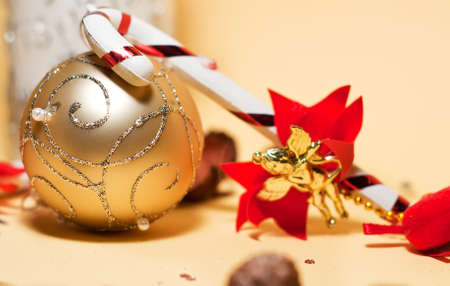 Christmas tree ornamentsの写真素材