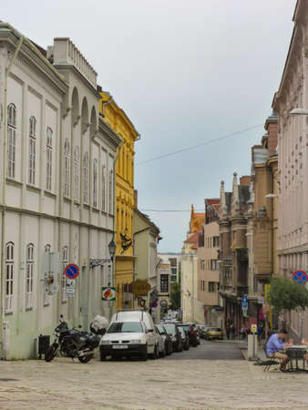 Pecs , South Hungary - 22 September 2016. Autumn photos of the city.のeditorial素材