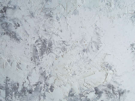 White painted texture with brush and palette knife strokes for interesting and modern backgroundsの写真素材