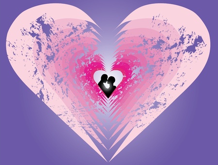 Valentines day backgroundのイラスト素材