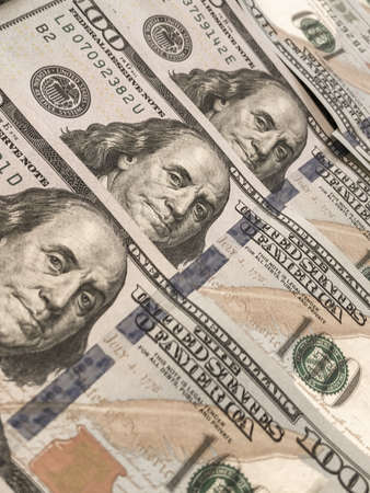 USA dollar banknotes. New sample.