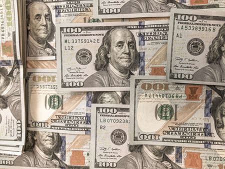 USA dollar banknotes. New sample.