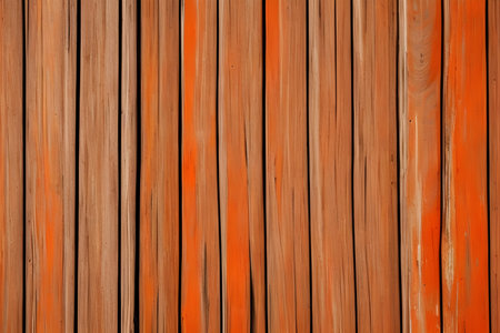 Beautiful wood texture, orange color, mockup.の素材