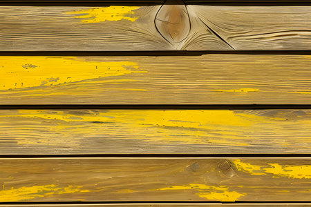 Beautiful wood texture, yellow, mockup.の素材