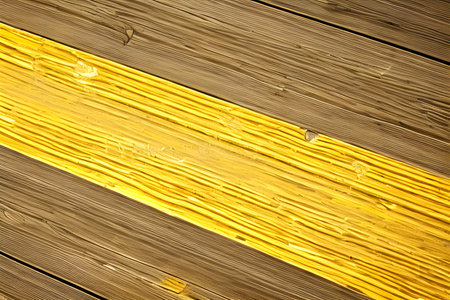 Beautiful wood texture, yellow, mockup.の素材