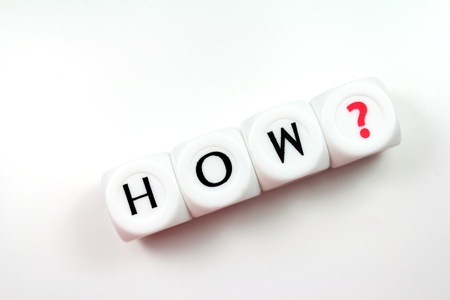 How questionの写真素材