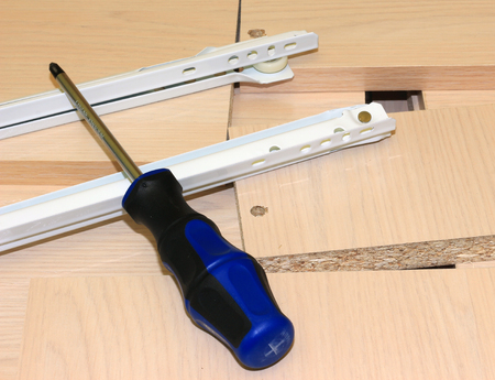 Assembly of the tableの写真素材