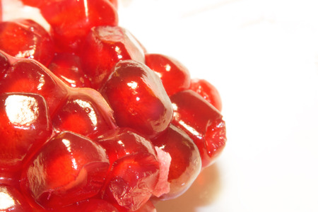 close-up of pomegranate seedsの写真素材