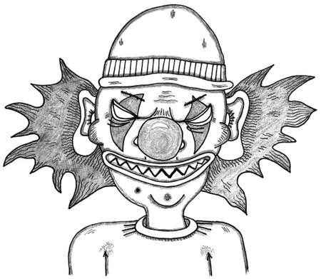 Death Clownのイラスト素材