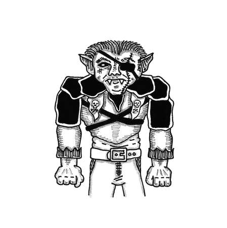 Bugbearのイラスト素材