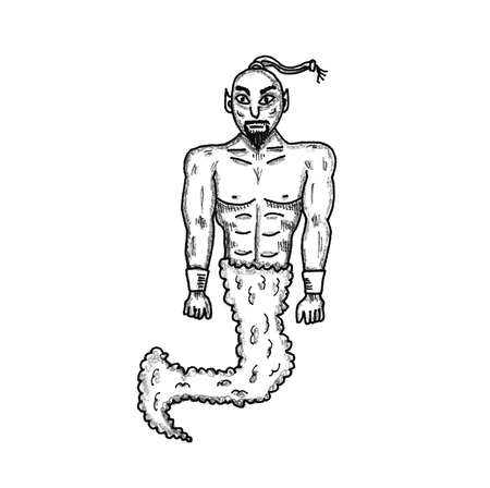 Djinnのイラスト素材