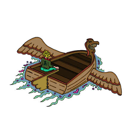 Flying Boatのイラスト素材