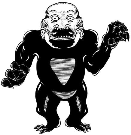 Umber Hulkのイラスト素材