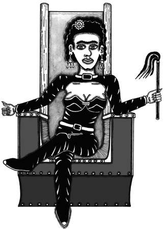 Dominatrixのイラスト素材