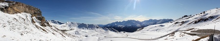 Glacier Grossglockner in the Alpsの写真素材