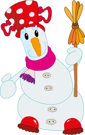 Snowmanのイラスト素材