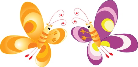 Butterfliesのイラスト素材