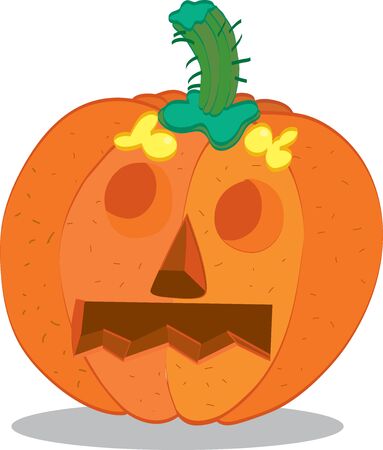 Halloween pumpkinのイラスト素材
