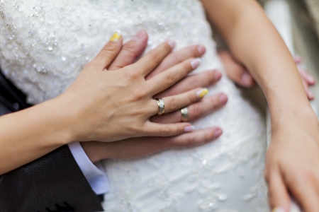 Wedding coupleの写真素材