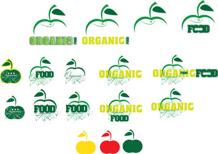 Organic foodのイラスト素材