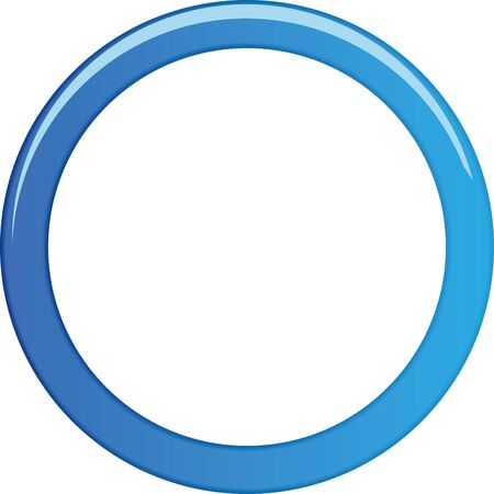 Blue circleのイラスト素材