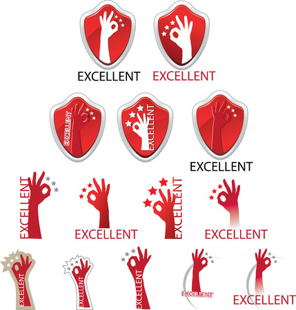 Excellent signのイラスト素材