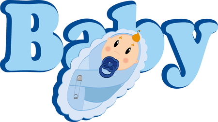 Baby boyのイラスト素材