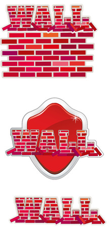 Wallのイラスト素材