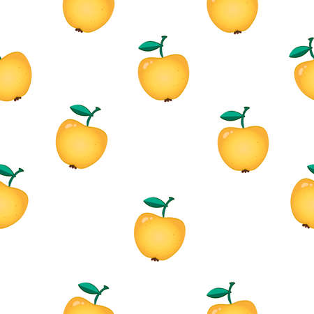 Apple patternのイラスト素材